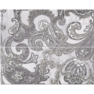 Панно из 2 частей SFUMATO GREY PAISLEY (6 комплектов)