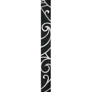 Бордюр широкий длинный Prime black черный 02