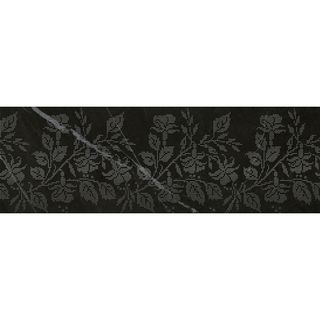 Декор Geneva black черный 01