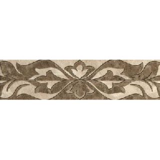 Бордюр Saloni brown коричневый 01