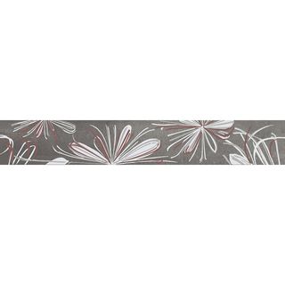 Бордюр SONNET GREY FLOWER