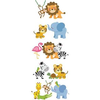 Панно Kids Safari (06-01-1-52-05-01-3026-0) (2кт/5пл)