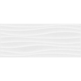 Плитка настенная Моноколор сахар бел низ 02 / Monocolor sugar white wall 02