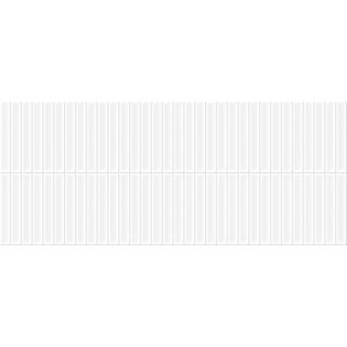 Плитка настенная Симпли бел низ 01 / Simply white wall 01 (рельеф)
